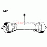 Kardan ŽŤR - Hriadeľ BONDIOLI - 7 104 056 CE 007 007